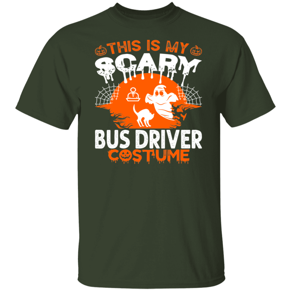 This Is My Scary Bus Driver Costume T-Shirt