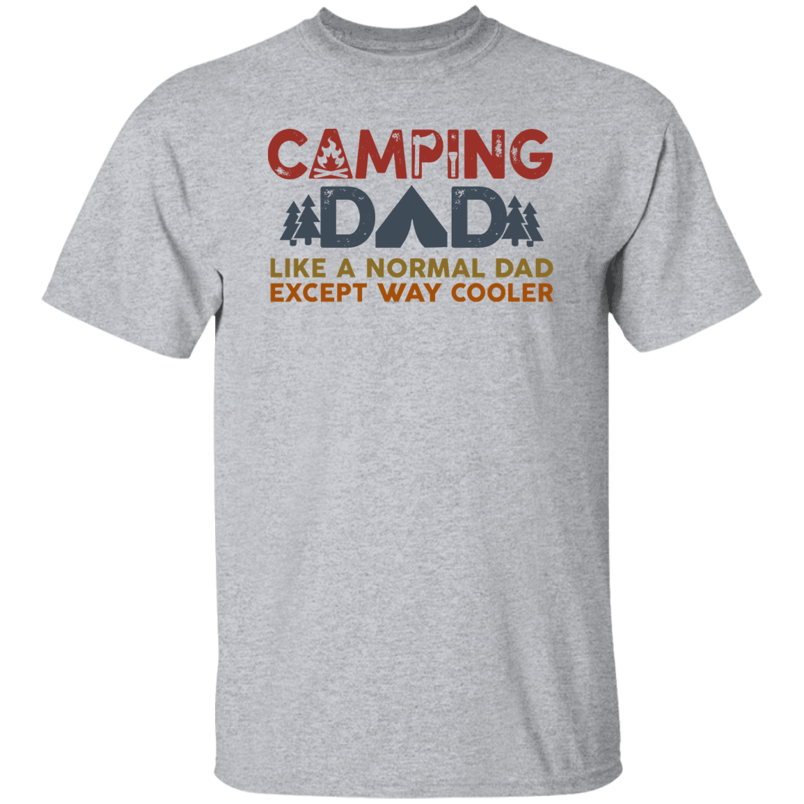 Camping Dad T-Shirt