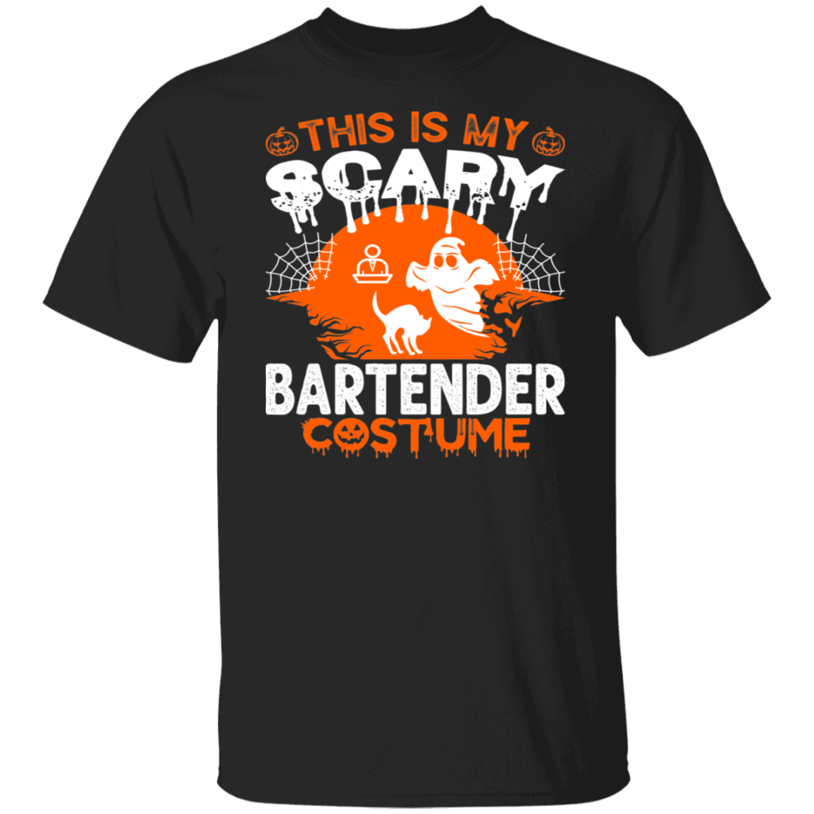 This Is My Scary Bartender Costume T-Shirt