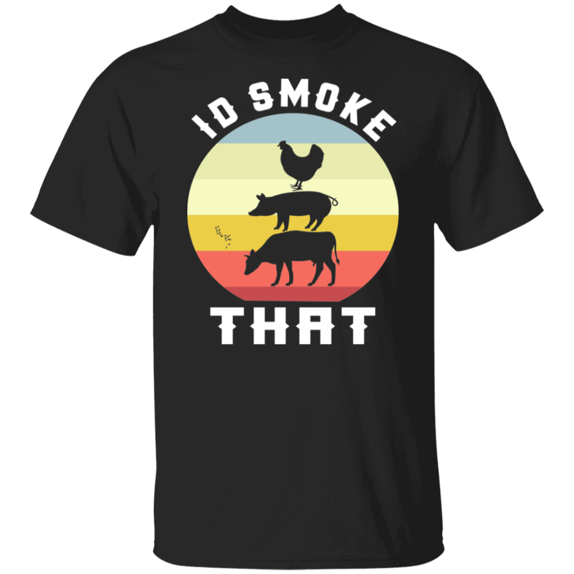 I'd Smoke That Retro T-Shirt