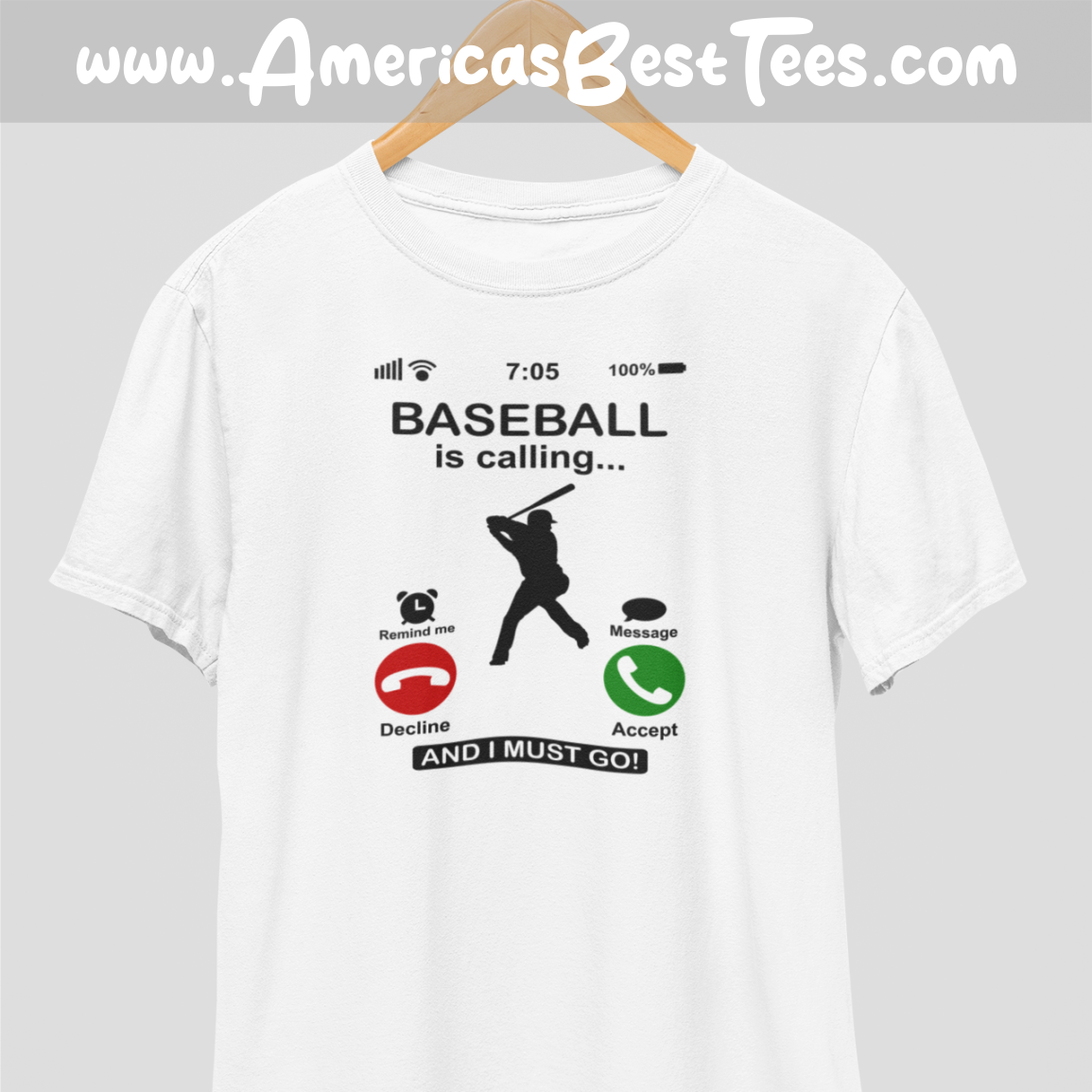 Baseball Is Calling T-Shirt