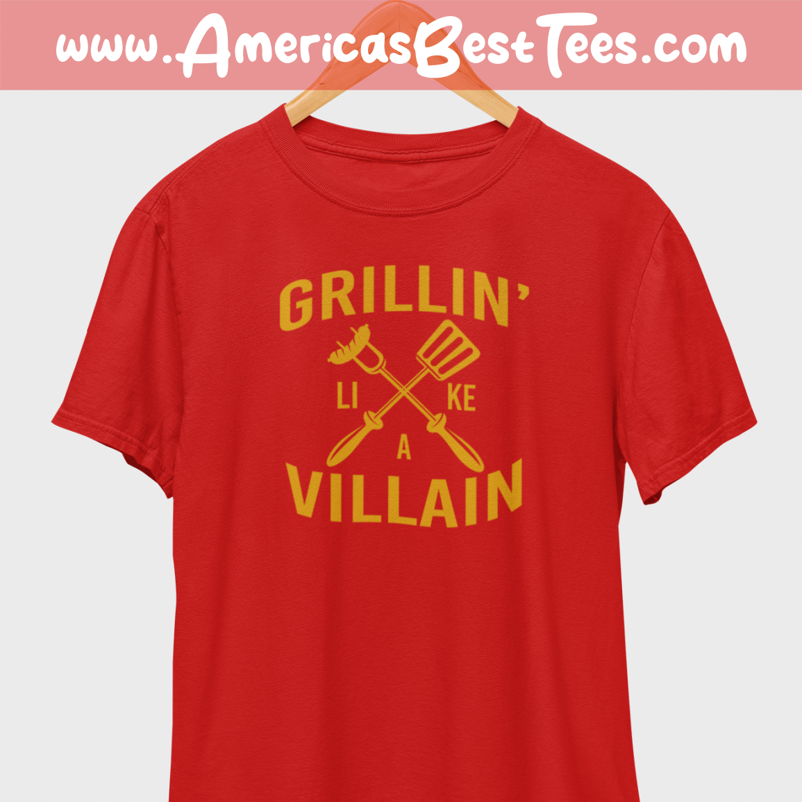 Grillin' Like A Villain T-Shirt